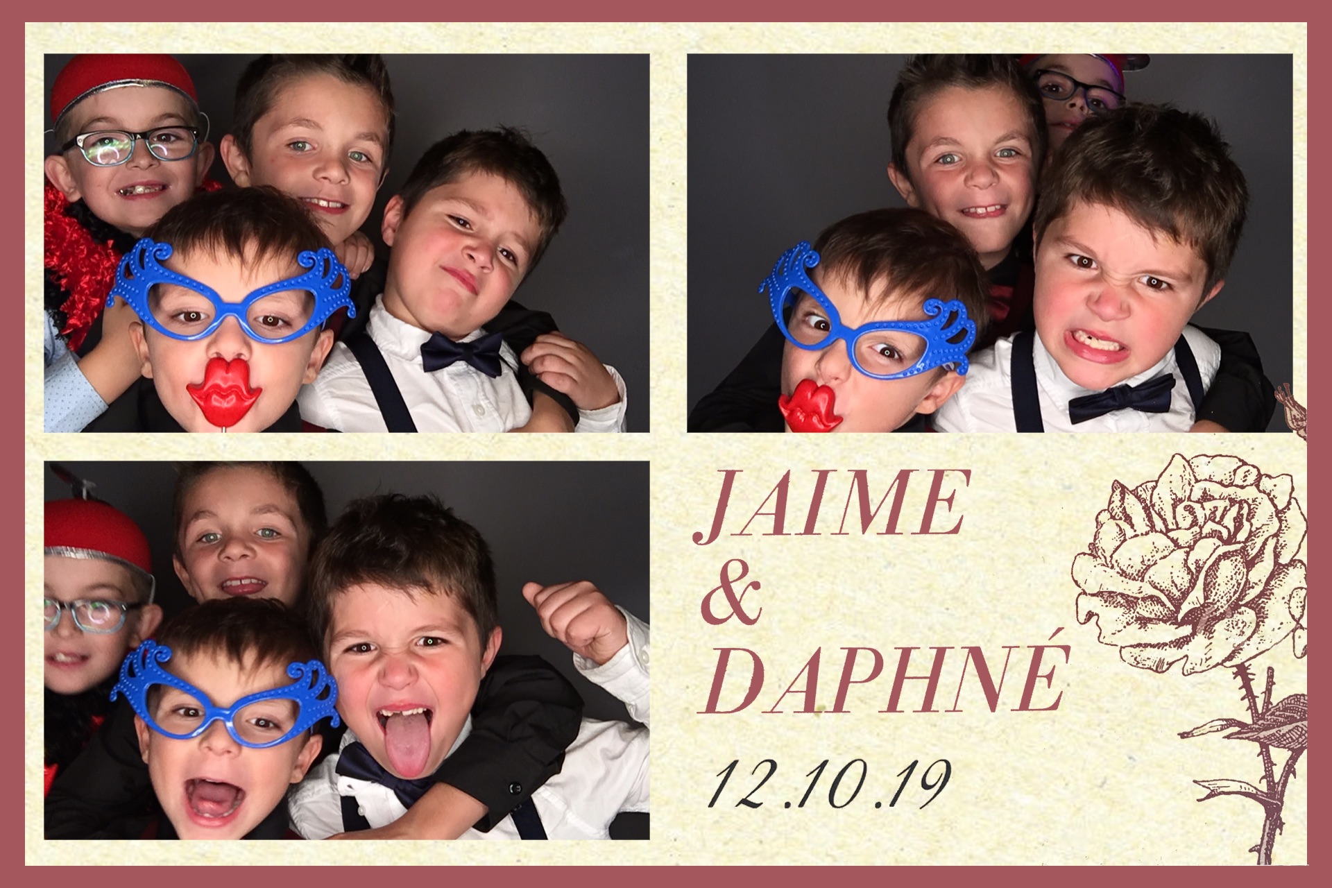 Mariage de Daphné et Jaime | View more photos from the event at album.pbooth.red/u/Photobooth-RED/Mariage-de-Daphné-et-Jaime